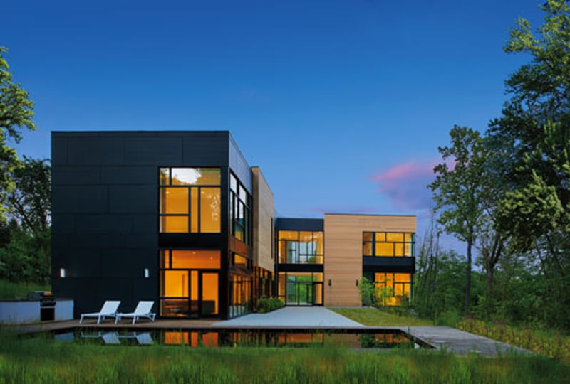 Contemporary Wooded Oasis preview 2